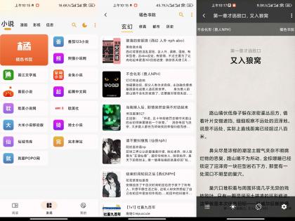 猫番阅读APP 已去除已知广告